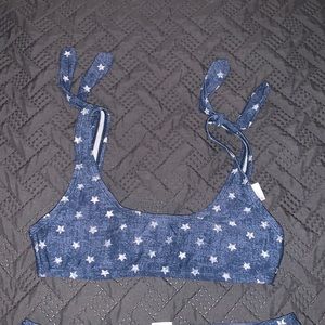 True craft blue star swimsuit size small